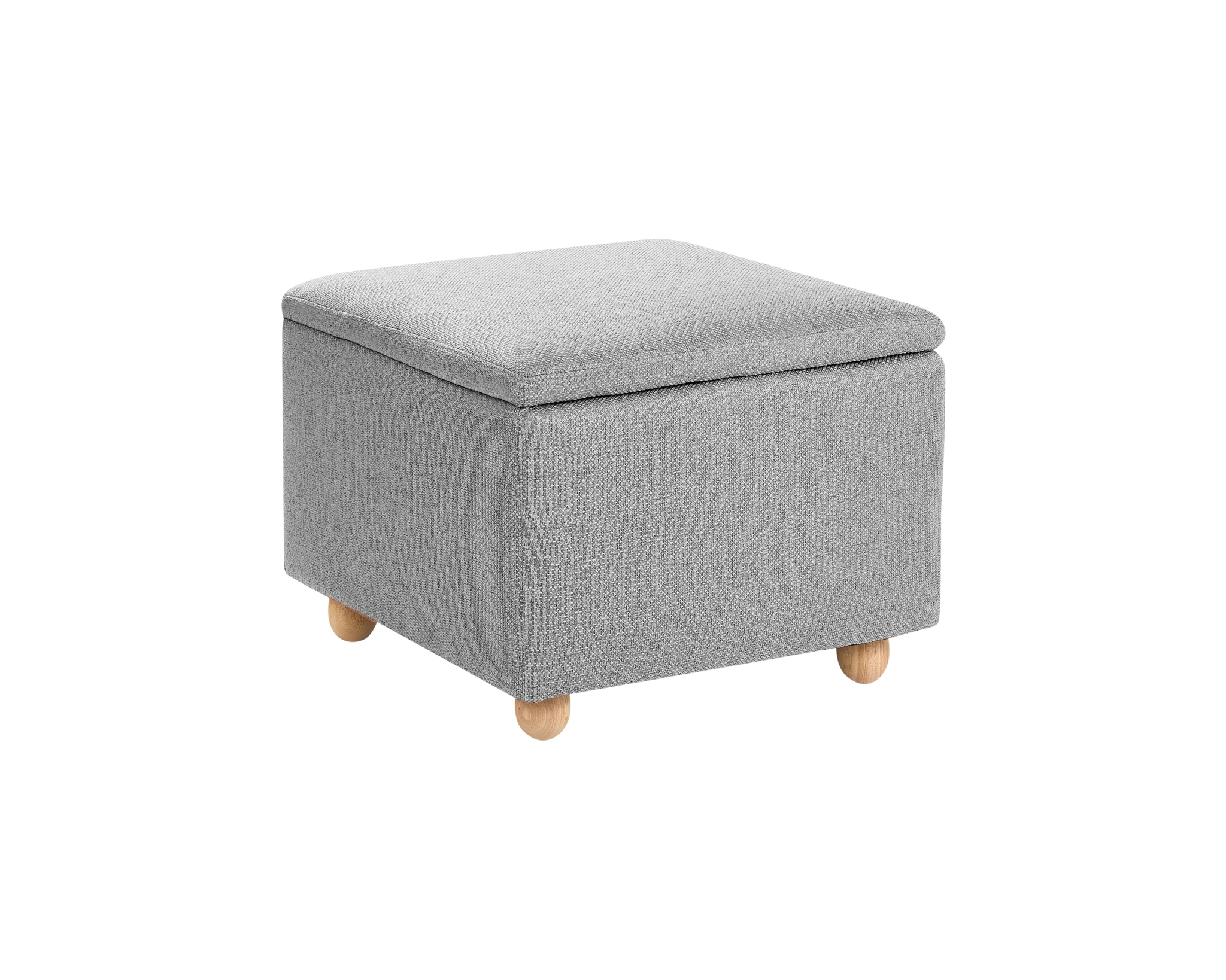 Ferndale puff ljusgr&aring;