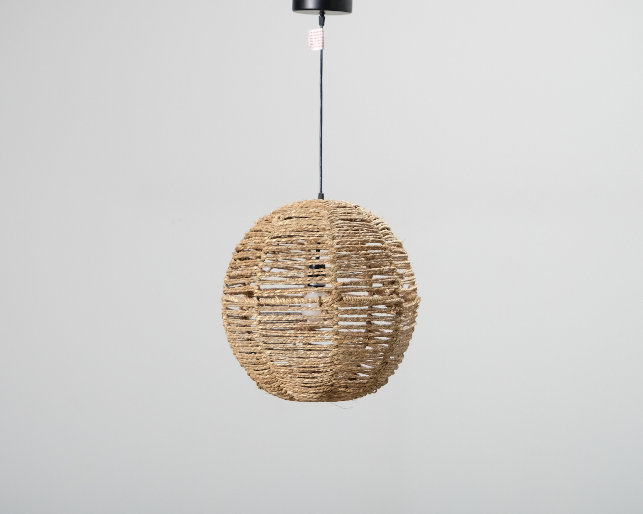 Pendellampa ø 40 cm jute