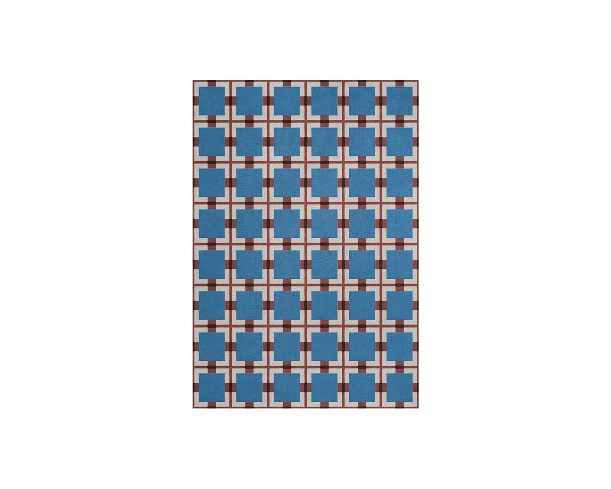 Layered x Evelina Kroon ullmatta 185 x 275 cm Berry Rain