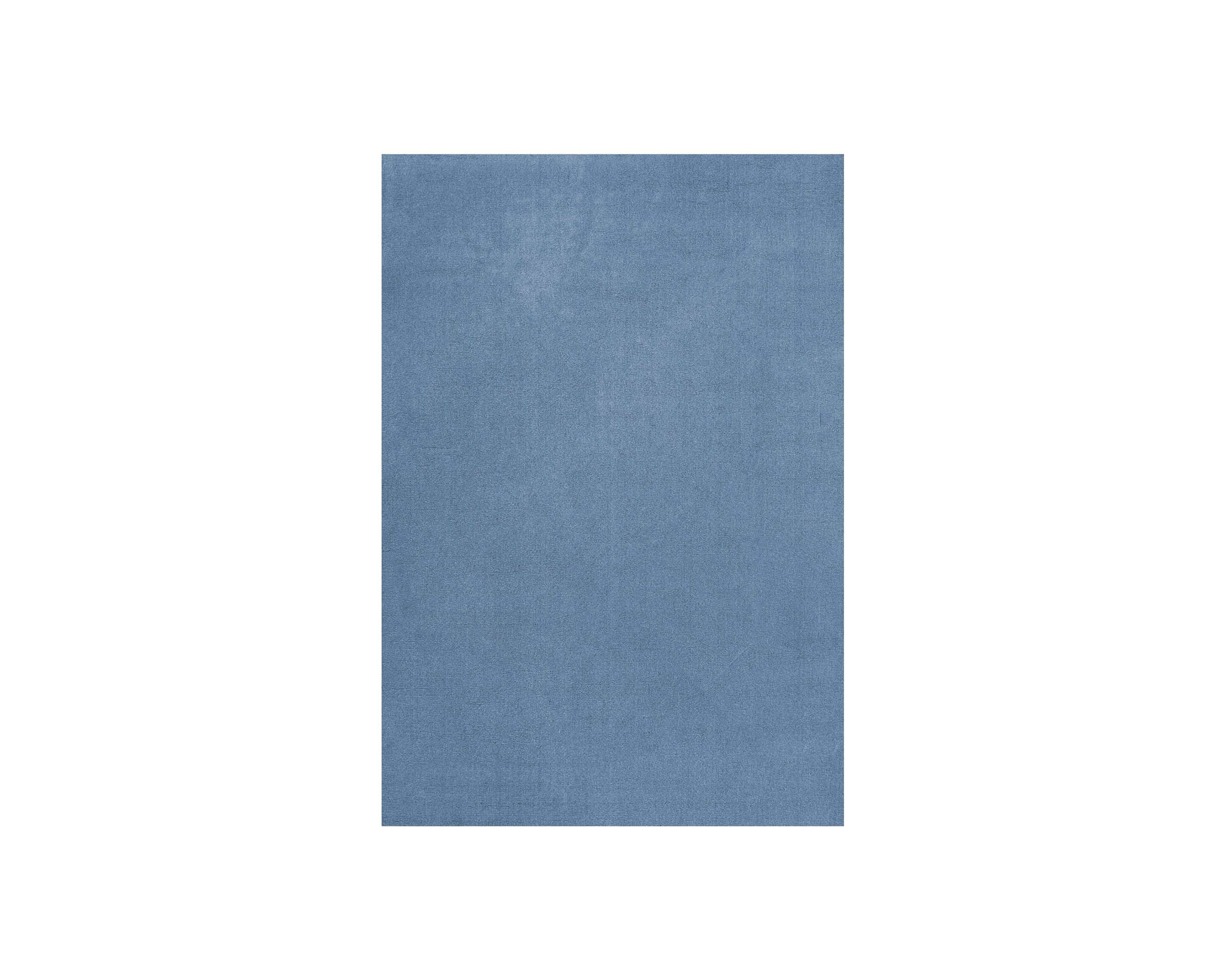 Layered Classic Solid Wool ullmatta 180 x 270 cm cm Cornflower Blue