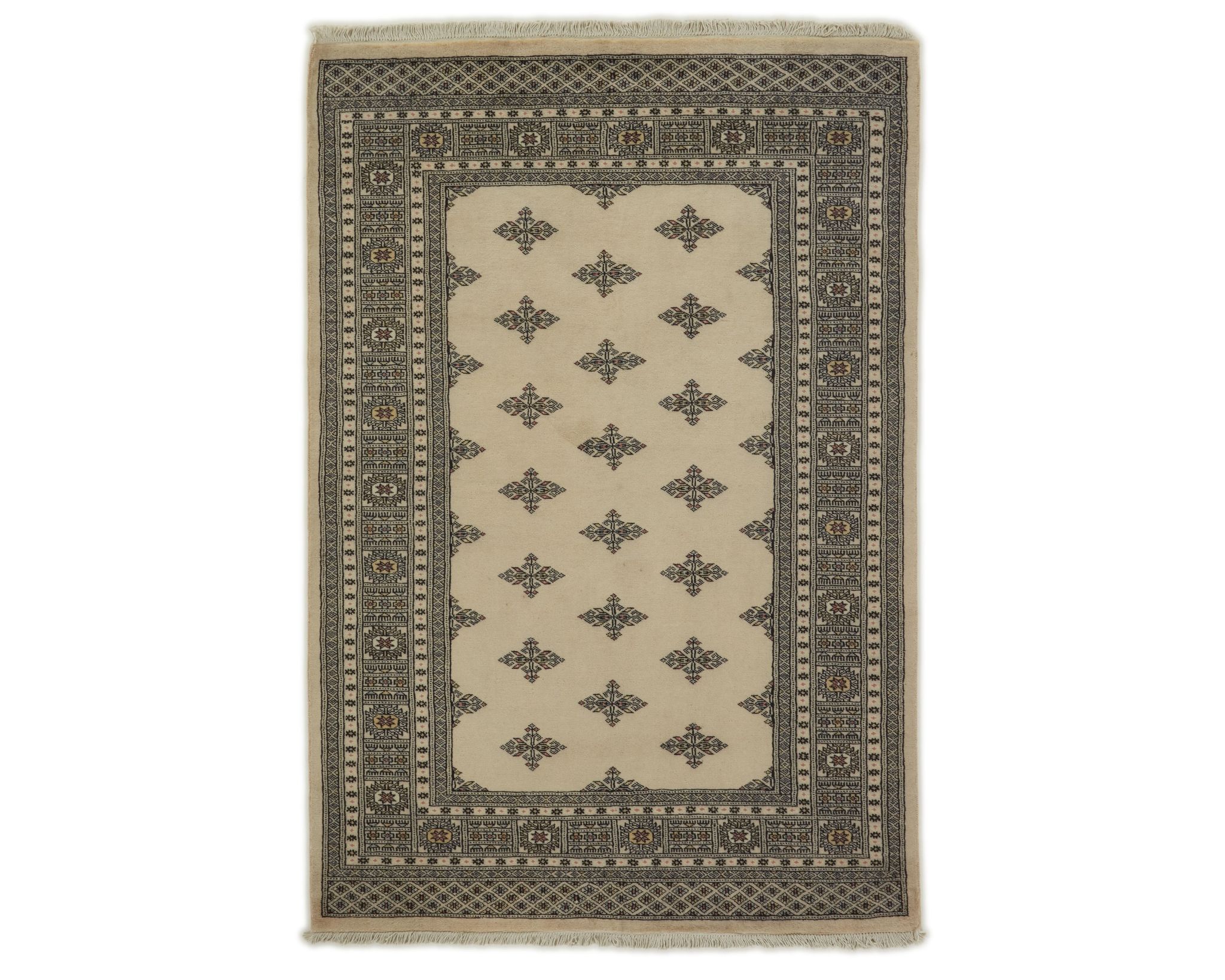 Pakistan handknotted orientalisk matta 140 x 204 cm