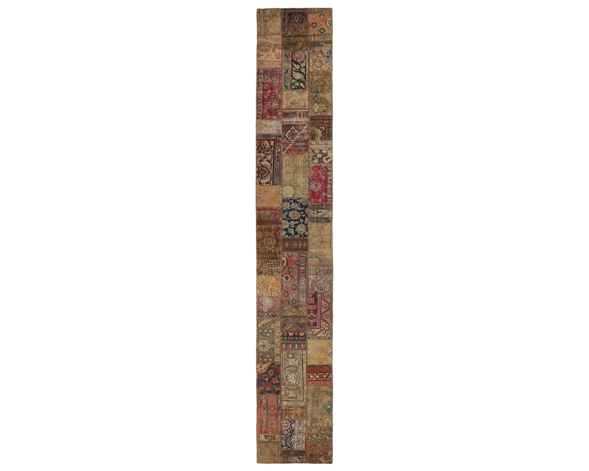Vintage Patchwork orientalisk matta 83 x 511 cm