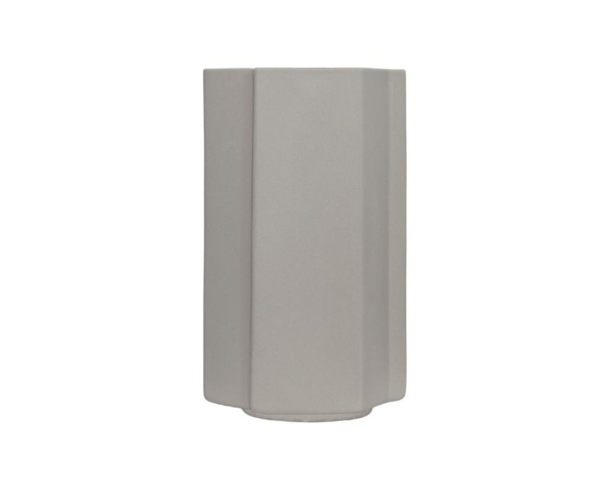 Louise Roe Funki Asymmetric vas Sanded Grey