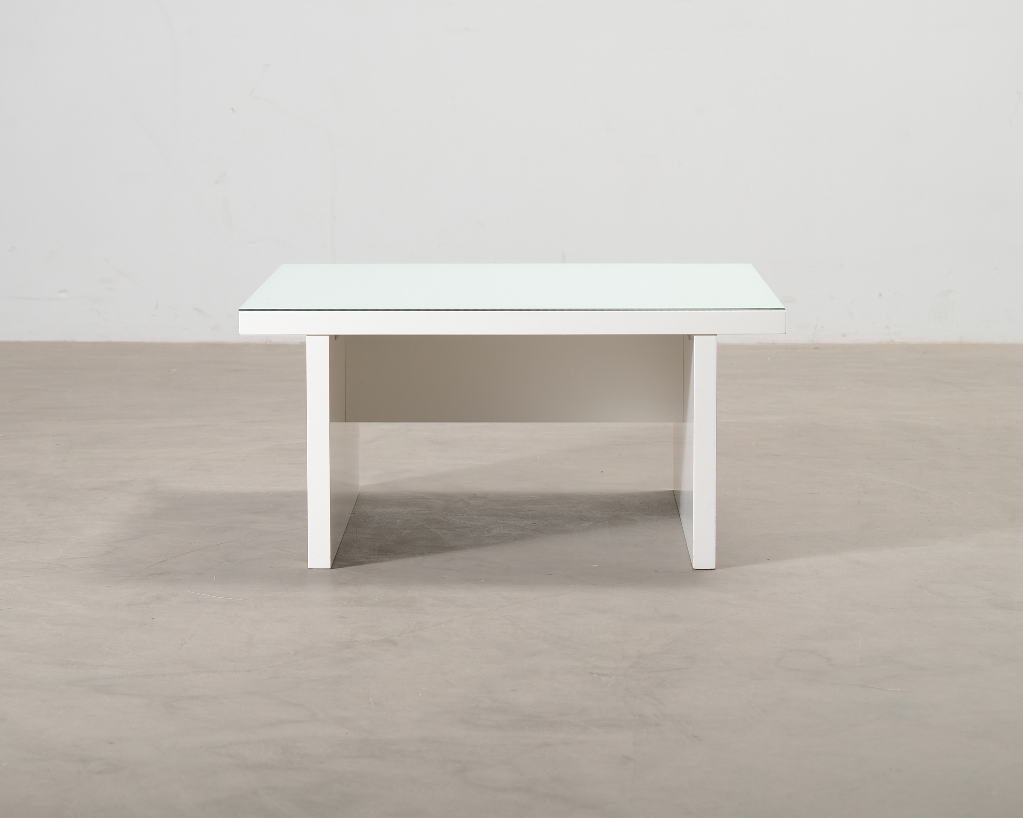 Soffbord 90 x 90 cm vit