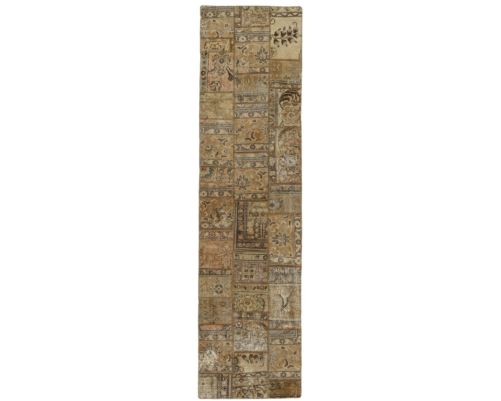 Vintage Patchwork orientalisk matta 80 x 309 cm