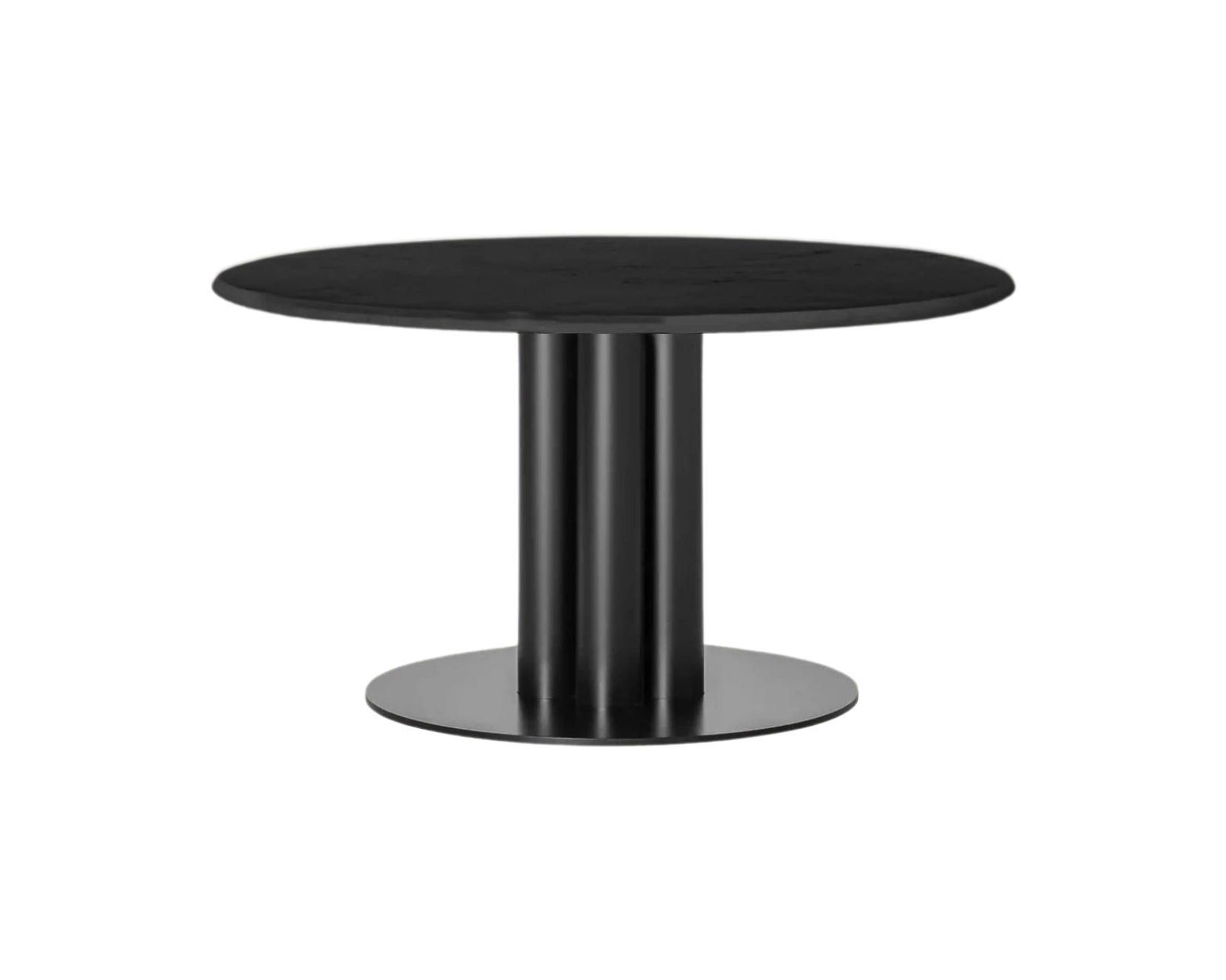 Louise Roe Roundabout soffbord &oslash; 90 cm svart marmor