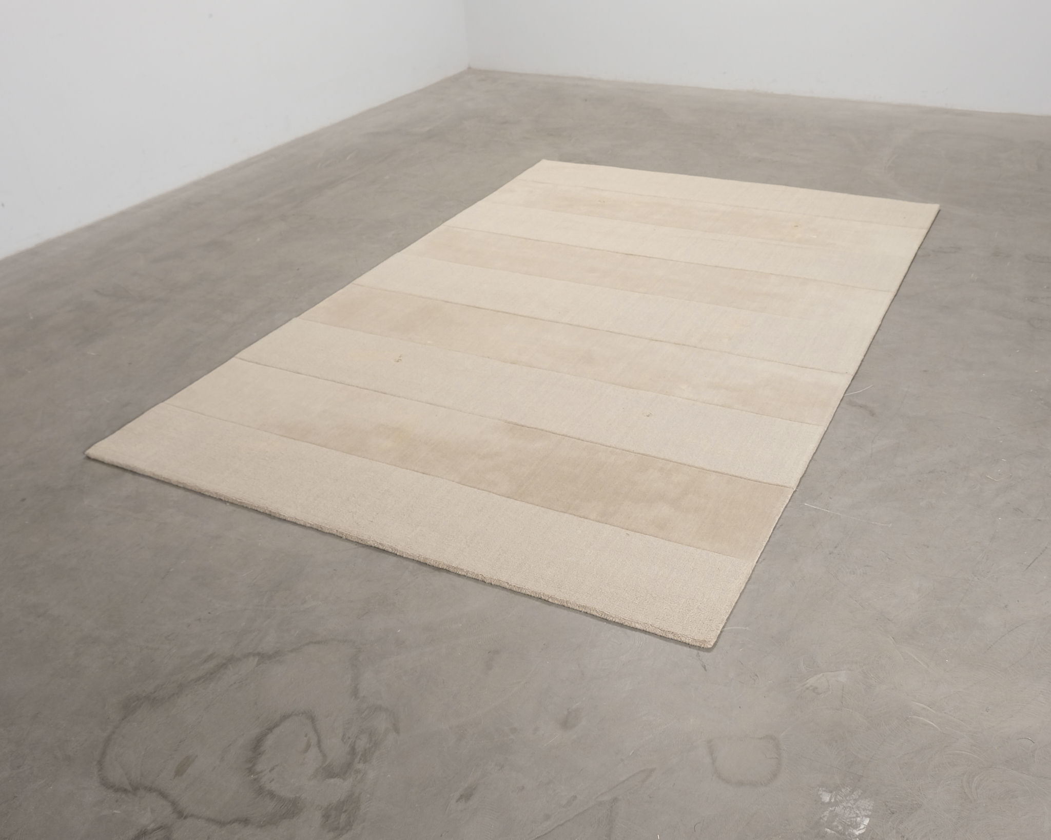 Layered Stripe Grande ullmatta 180 x 270 cm Pistachio