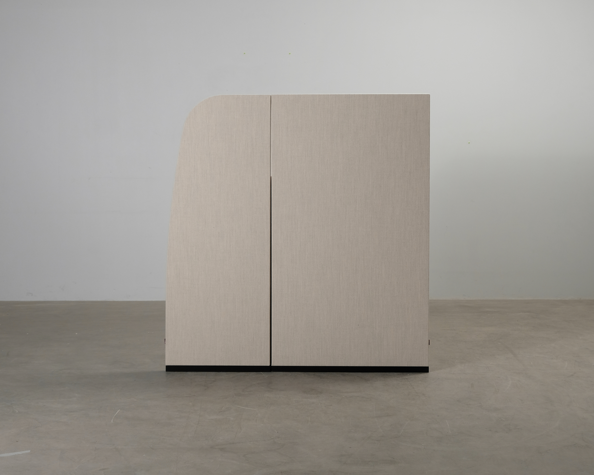 Arper Paravan väggskärm / rumsavdelare blågrå