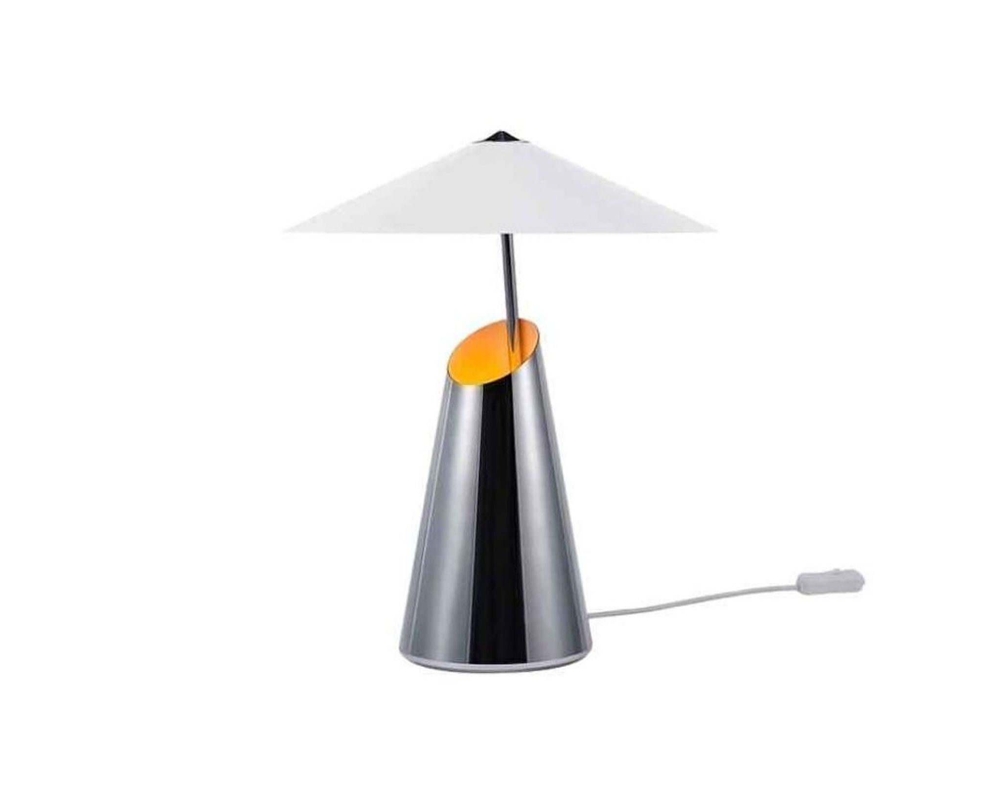 dftp Taido bordslampa &oslash; 32 cm krom