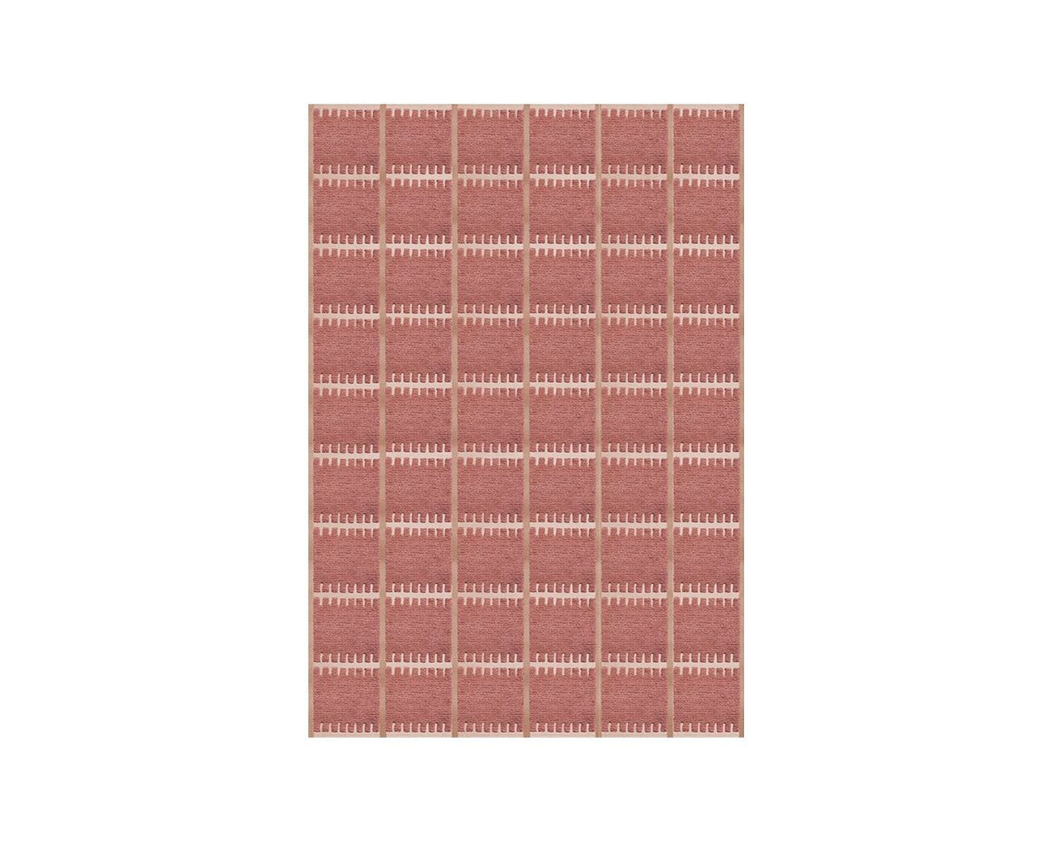 Layered Lilly ullmatta 200 x 305 cm Claret Red