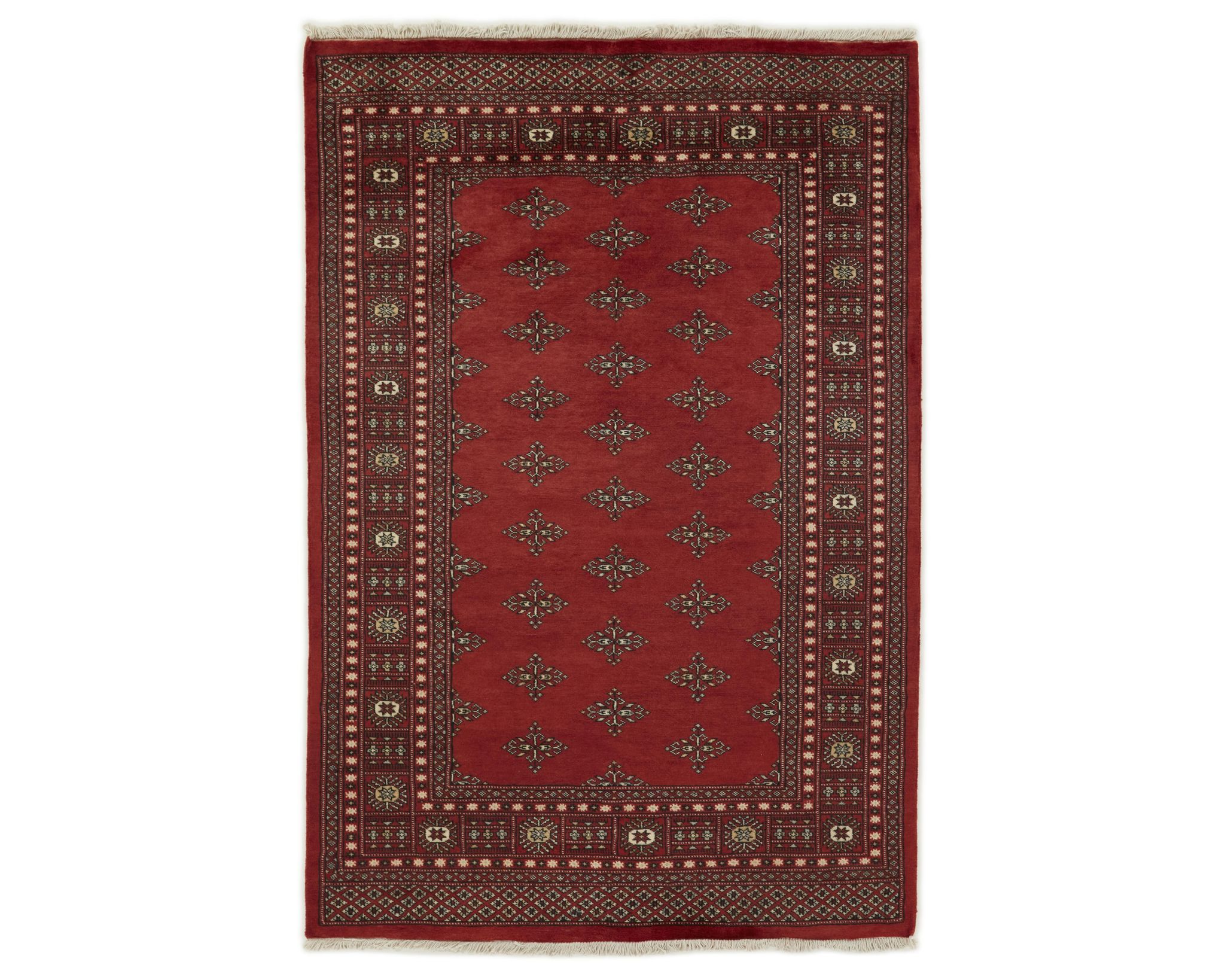 Pakistan handknotted orientalisk matta 138 x 204 cm