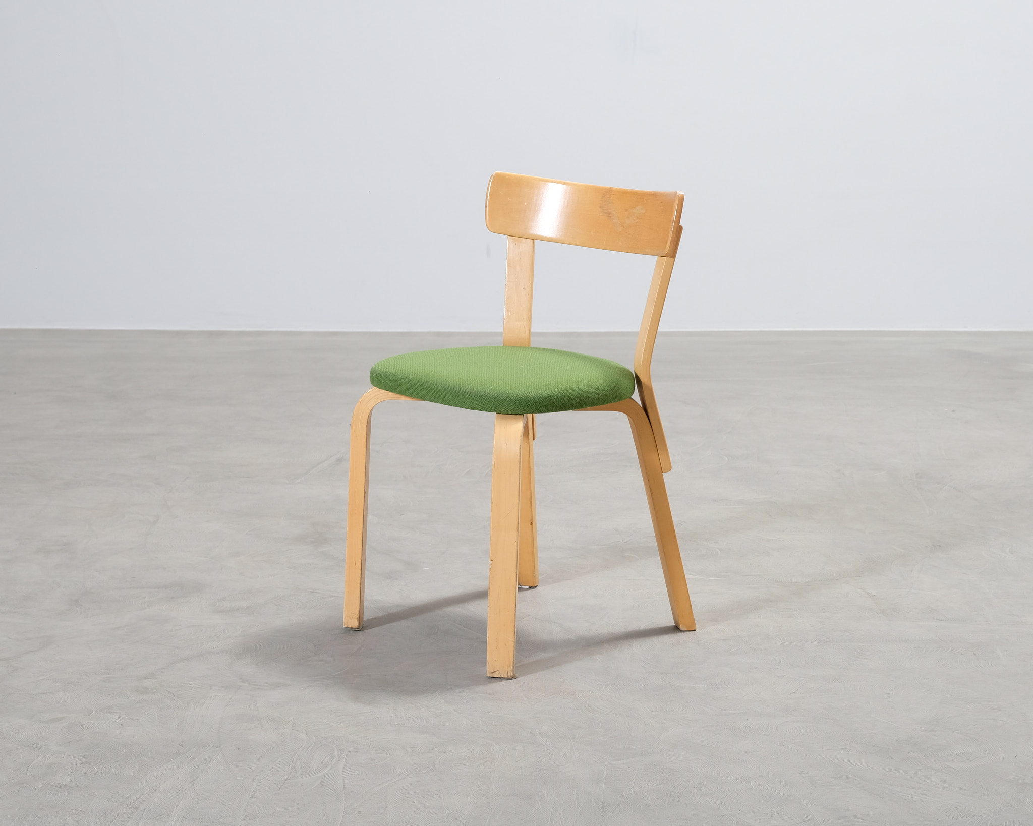 Artek 69 stol björk / grön