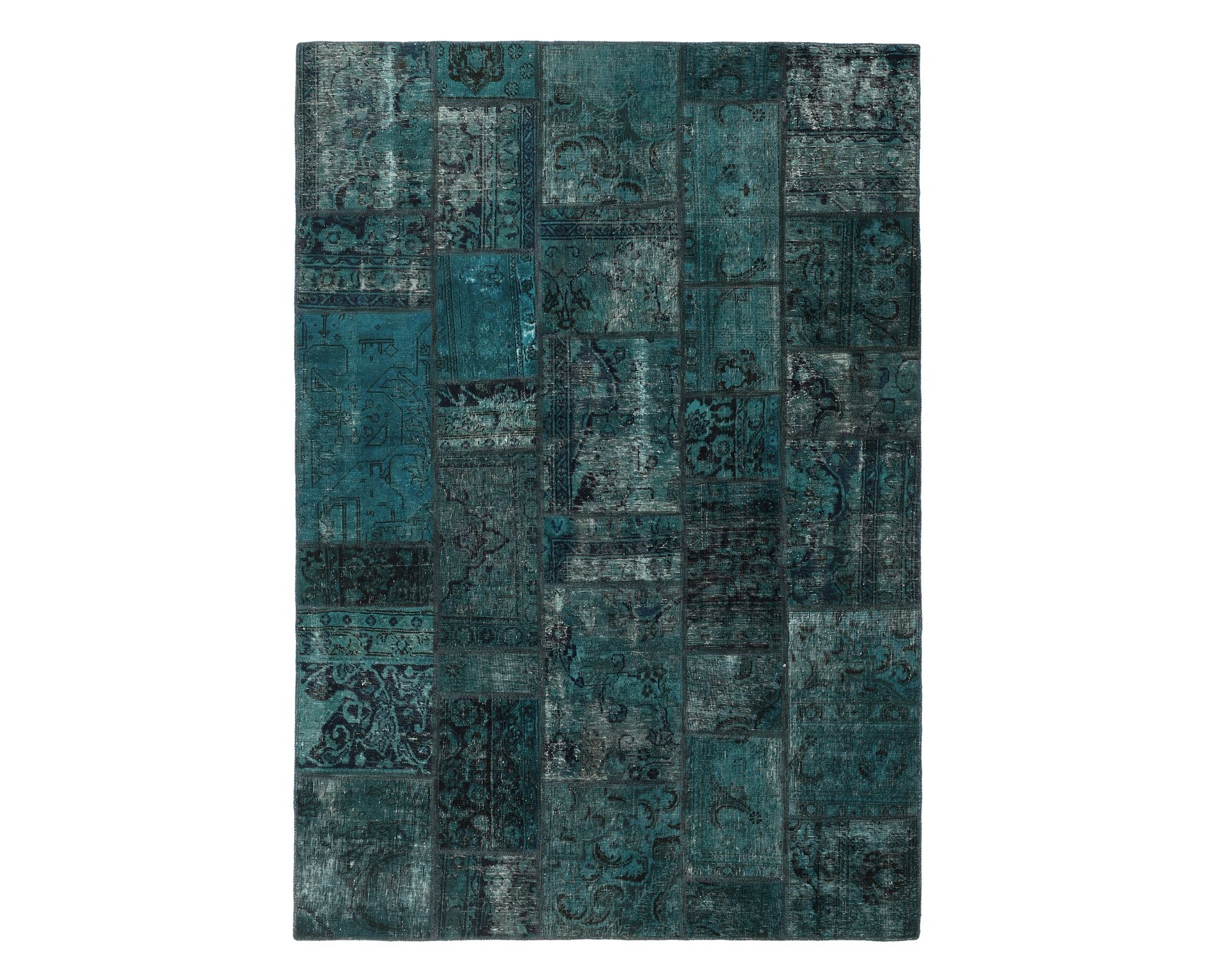 Vintage Patchwork orientalisk matta 172 x 246 cm
