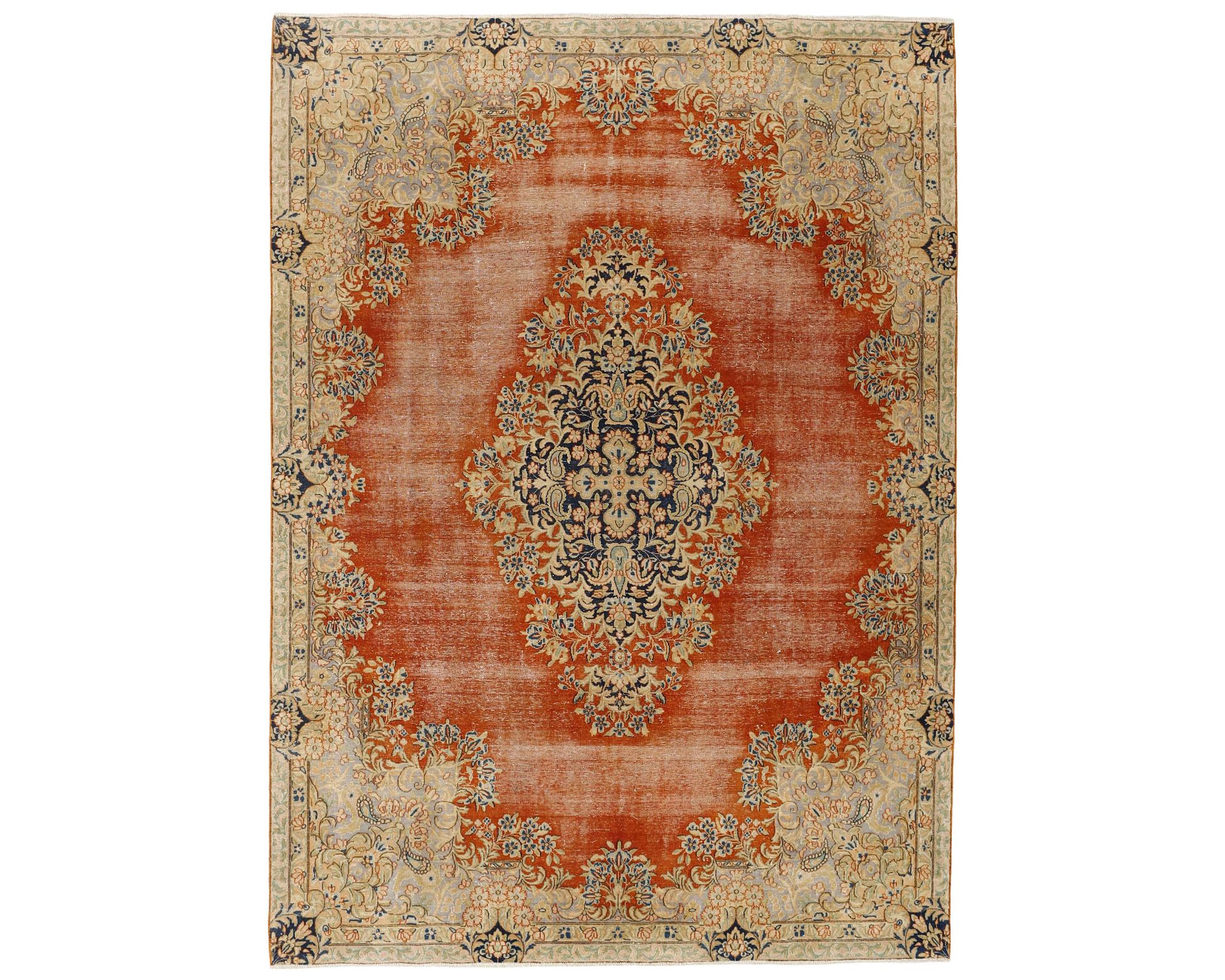 Vintage Kerman Fine itämainen matto 230 x 312 cm