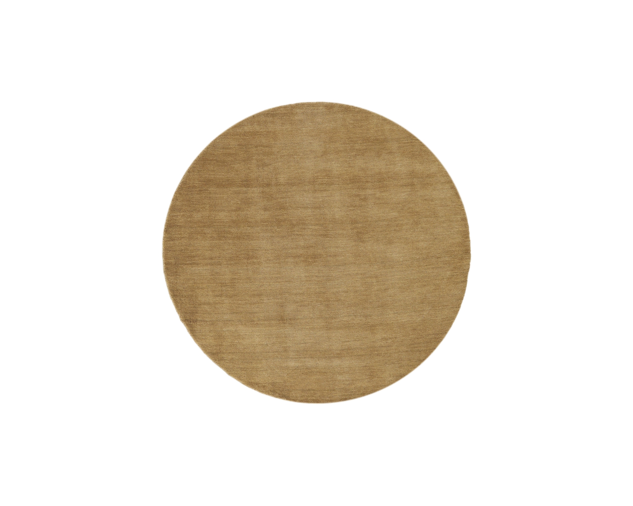 Rugvista Premium Handloom ullmatta ø 200 cm beige