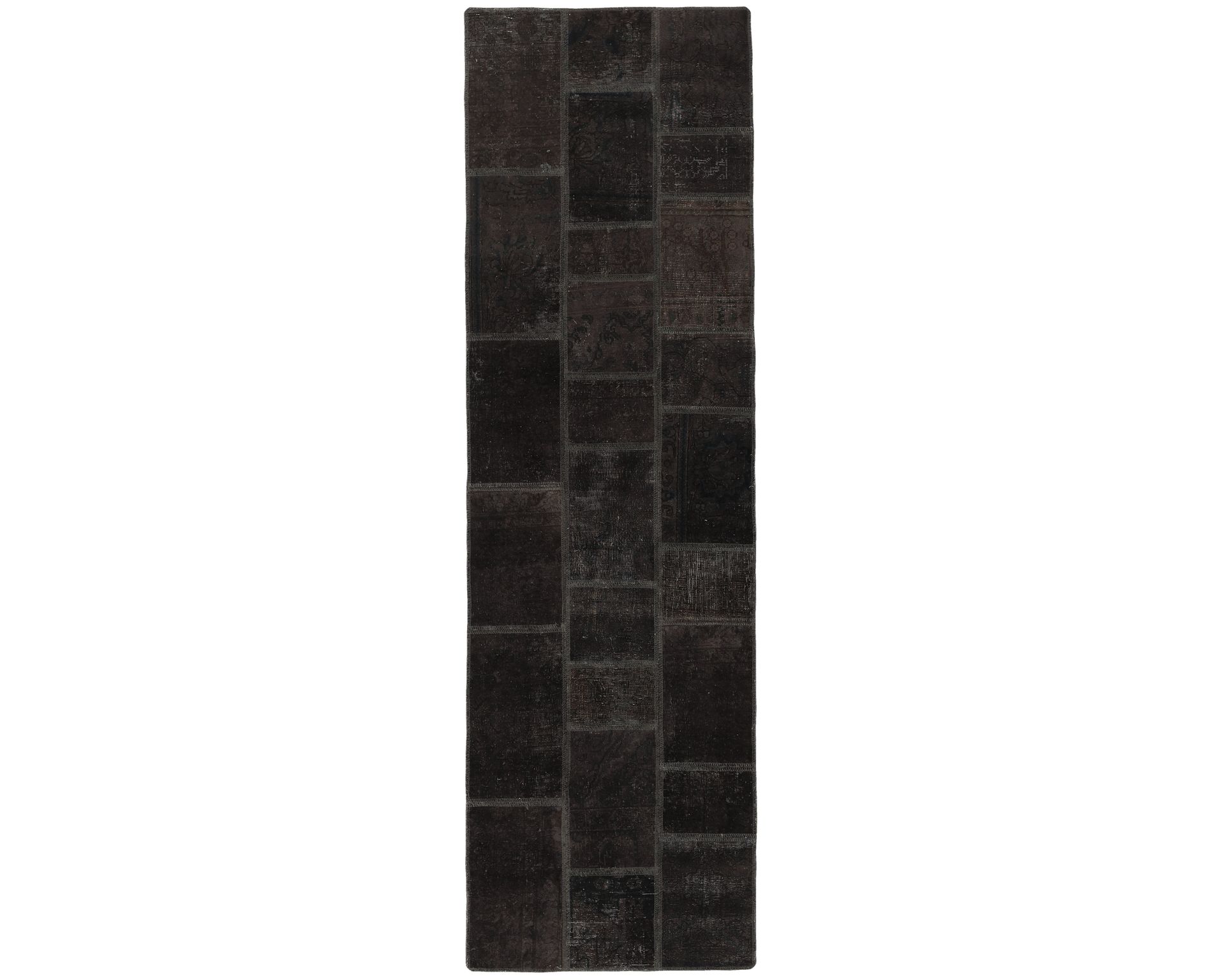 Vintage Patchwork orientalisk matta 76 x 252 cm