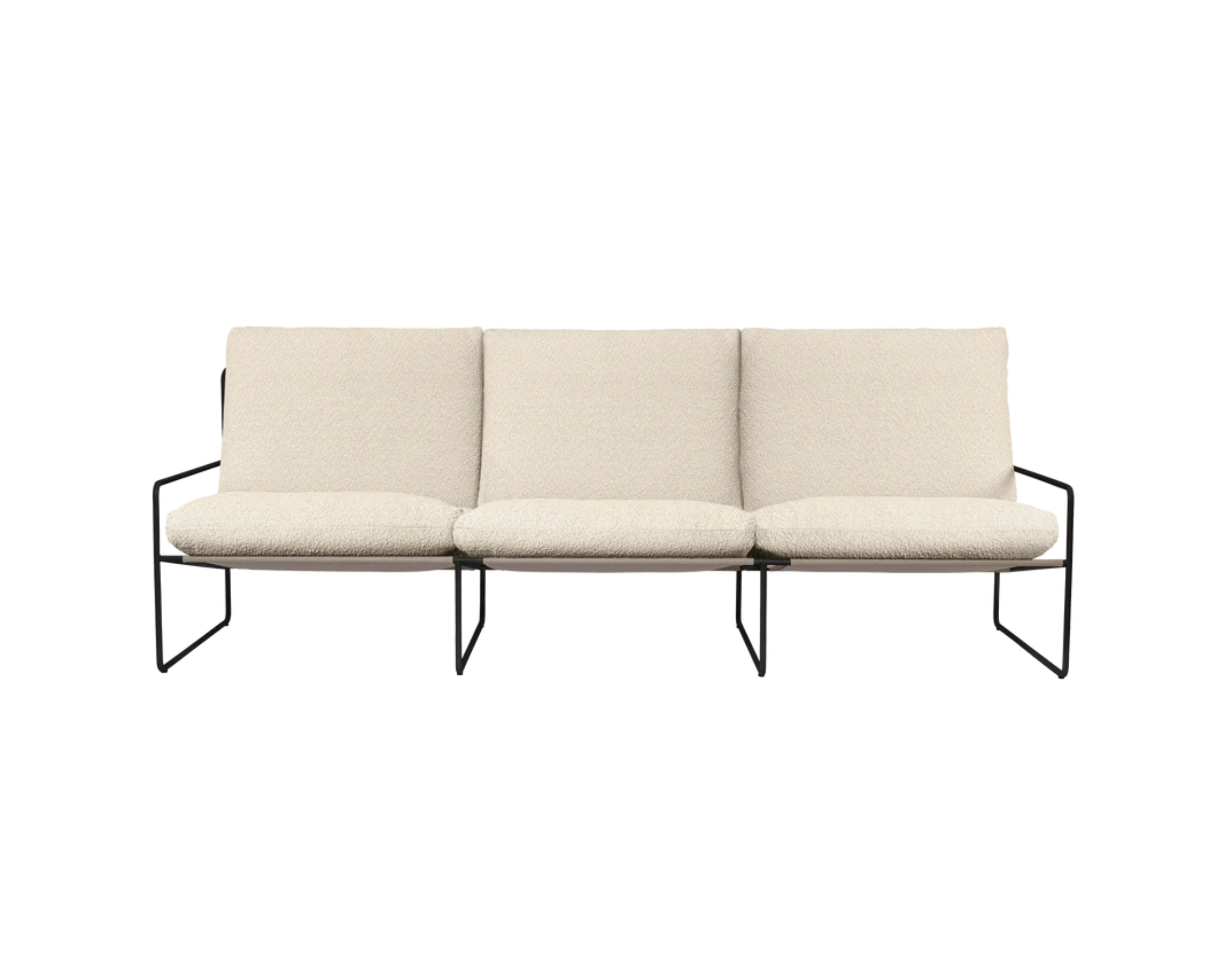 Ferm Living Desert 3-sits soffa naturvit