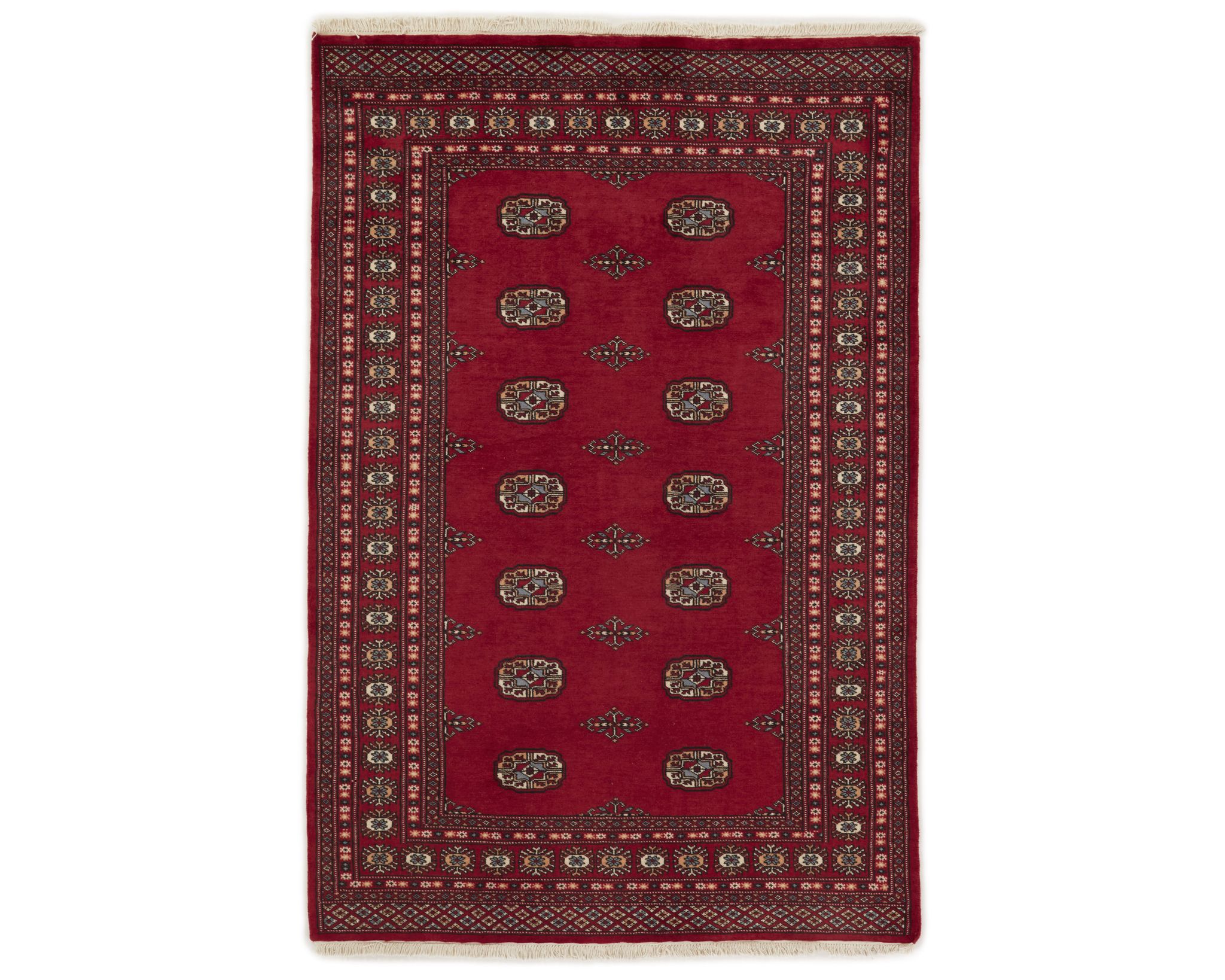 Pakistan handknotted orientalisk matta 137 x 203 cm